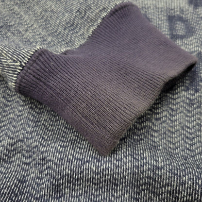 【中古品】【メンズ】 HYSTERIC GLAMOUR ヒステリックグラマー LADYLAND ACADEMY CREW NECK SWEAT SHIRT 02191CS02 クルーネック スウェットシャツ 長袖 トップス 140-250911-as-04-izu サイズ：L カラー：ネイビー 万代Net店