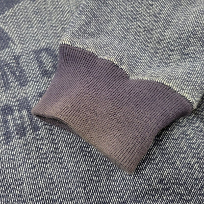 【中古品】【メンズ】 HYSTERIC GLAMOUR ヒステリックグラマー LADYLAND ACADEMY CREW NECK SWEAT SHIRT 02191CS02 クルーネック スウェットシャツ 長袖 トップス 140-250911-as-04-izu サイズ：L カラー：ネイビー 万代Net店