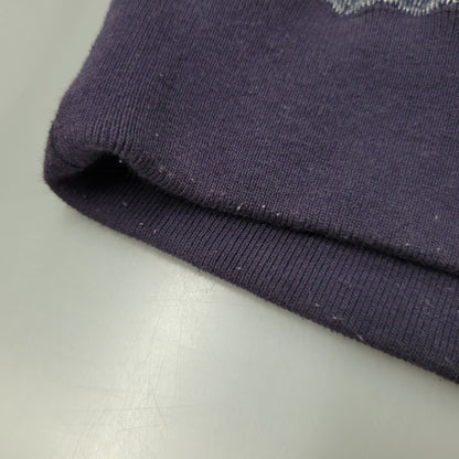 【中古品】【メンズ】 HYSTERIC GLAMOUR ヒステリックグラマー LADYLAND ACADEMY CREW NECK SWEAT SHIRT 02191CS02 クルーネック スウェットシャツ 長袖 トップス 140-250911-as-04-izu サイズ：L カラー：ネイビー 万代Net店