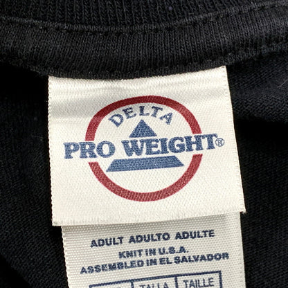 【中古品】【メンズ】 DELTA PRO WEIGHT LIQUID BLUE デルタプロウェイト リキッドブルー 00's SKULL FACE S/S TEE c2006 スカルフェイス ショートスリーブTシャツ 半袖Tシャツ 146-250926-hi-02-izu サイズ：XL カラー：ブラック 万代Net店