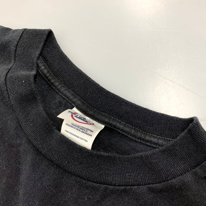 【中古品】【メンズ】 DELTA PRO WEIGHT LIQUID BLUE デルタプロウェイト リキッドブルー 00's SKULL FACE S/S TEE c2006 スカルフェイス ショートスリーブTシャツ 半袖Tシャツ 146-250926-hi-02-izu サイズ：XL カラー：ブラック 万代Net店