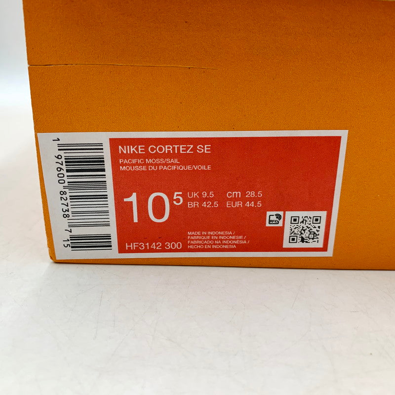 【中古美品】【メンズ】 NIKE ナイキ HF3142-300 CORTEZ SE SUEDE コルテッツ スウェード スニーカー シューズ 靴 160-250921-cs-01-izu サイズ：28.5cm カラー：PACIFIC MOSS/INFINITE GOLD/MUSLIN/SAIL 万代Net店
