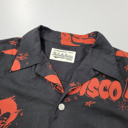 【中古品】【メンズ】 WACKO MARIA ワコマリア DISCO DEVIL HAWAIIAN SHIRT ディスコ デビル ハワイアン シャツ 半袖 トップス 142-250913-as-06-izu サイズ：M カラー：ブラック 万代Net店
