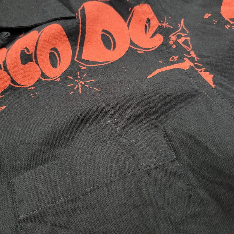 【中古品】【メンズ】 WACKO MARIA ワコマリア DISCO DEVIL HAWAIIAN SHIRT ディスコ デビル ハワイアン シャツ 半袖 トップス 142-250913-as-06-izu サイズ：M カラー：ブラック 万代Net店