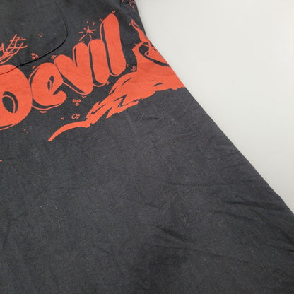 【中古品】【メンズ】 WACKO MARIA ワコマリア DISCO DEVIL HAWAIIAN SHIRT ディスコ デビル ハワイアン シャツ 半袖 トップス 142-250913-as-06-izu サイズ：M カラー：ブラック 万代Net店