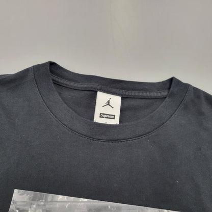 【中古品】【メンズ】 Supreme シュプリーム ×JORDAN ジョーダン HJ8385-010 BIGGIE S S TOP 半袖 トップス 149-250912-rk-03-izu サイズ：L カラー：ブラック 万代Net店