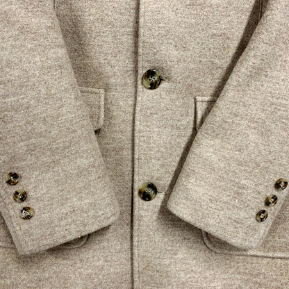 【中古品】【メンズ】 THE PORTLAND COLLECTION SHAWL COLLAR COAT ショールカラーコート アウター 144-250914-as-09-izu サイズ：M カラー：ベージュ 万代Net店