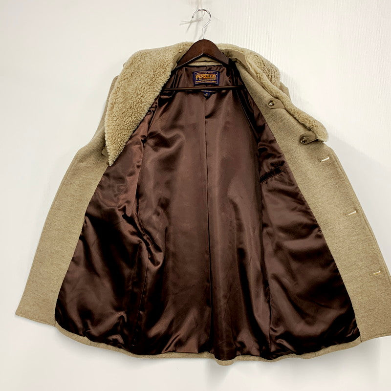 【中古品】【メンズ】 THE PORTLAND COLLECTION SHAWL COLLAR COAT ショールカラーコート アウター 144-250914-as-09-izu サイズ：M カラー：ベージュ 万代Net店