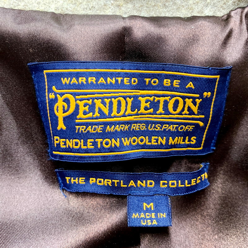 【中古品】【メンズ】 THE PORTLAND COLLECTION SHAWL COLLAR COAT ショールカラーコート アウター 144-250914-as-09-izu サイズ：M カラー：ベージュ 万代Net店