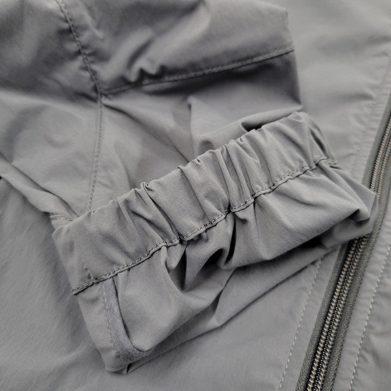 【中古品】【メンズ】 WILDTHINGS ワイルドシングス WT242-05 TECH SHELL JACKET テックシェルジャケット トップス アウター 144-250922-ya-01-izu サイズ：S カラー：グレー 万代Net店