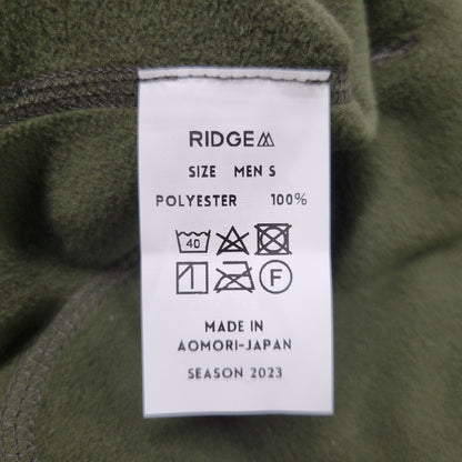 【中古品】【メンズ】 RIDGE MOUNTAIN GEAR リッジ マウンテン ギア POLARTEC FLEECE LAZY JACKET ポーラテック フリース レイジー ジャケット トップス アウター 144-250917-cs-06-izu サイズ：S カラー：カーキ 万代Net店