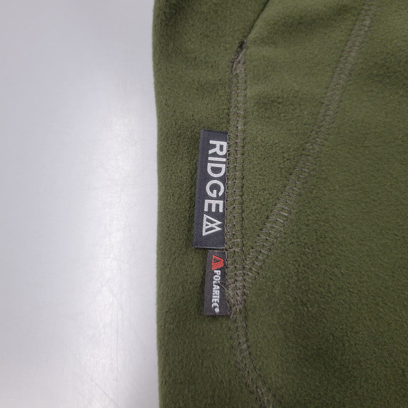 【中古品】【メンズ】 RIDGE MOUNTAIN GEAR リッジ マウンテン ギア POLARTEC FLEECE LAZY JACKET ポーラテック フリース レイジー ジャケット トップス アウター 144-250917-cs-06-izu サイズ：S カラー：カーキ 万代Net店