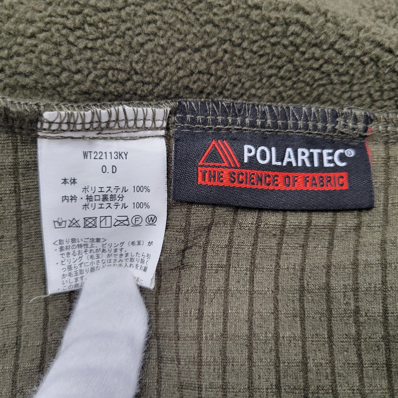 【中古品】【メンズ】 WILDTHINGS ワイルドシングス WT22113KY POLARTEC JACKET ポーラテック ジャケット トップス アウター 144-250922-ya-02-izu サイズ：M カラー：カーキ 万代Net店