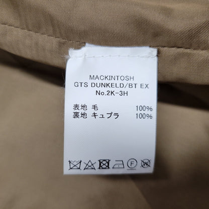 【中古品】【メンズ】 Mackintosh マッキントッシュ 2K-3H 英国製 WOOL SOUTIEN COLLAR COAT ウール ステンカラーコート アウター 長袖 141-250913-cs-06-izu サイズ：36 カラー：キャメル 万代Net店