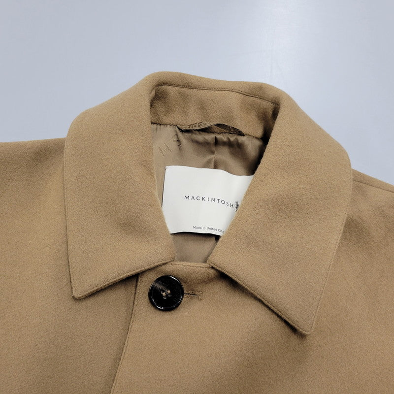 【中古品】【メンズ】 Mackintosh マッキントッシュ 2K-3H 英国製 WOOL SOUTIEN COLLAR COAT ウール ステンカラーコート アウター 長袖 141-250913-cs-06-izu サイズ：36 カラー：キャメル 万代Net店