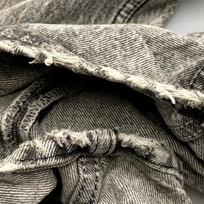 【現状渡し品】【メンズ】 Levi's リーバイス 501-0686 USA製 刻印553 501 CHEMICAL WASH BLACK DENIM PANTS ケミカルウォッシュ ブラック デニム パンツ 157-250912-rk-15-izu サイズ：36×30 カラー：グレー系 万代Net店