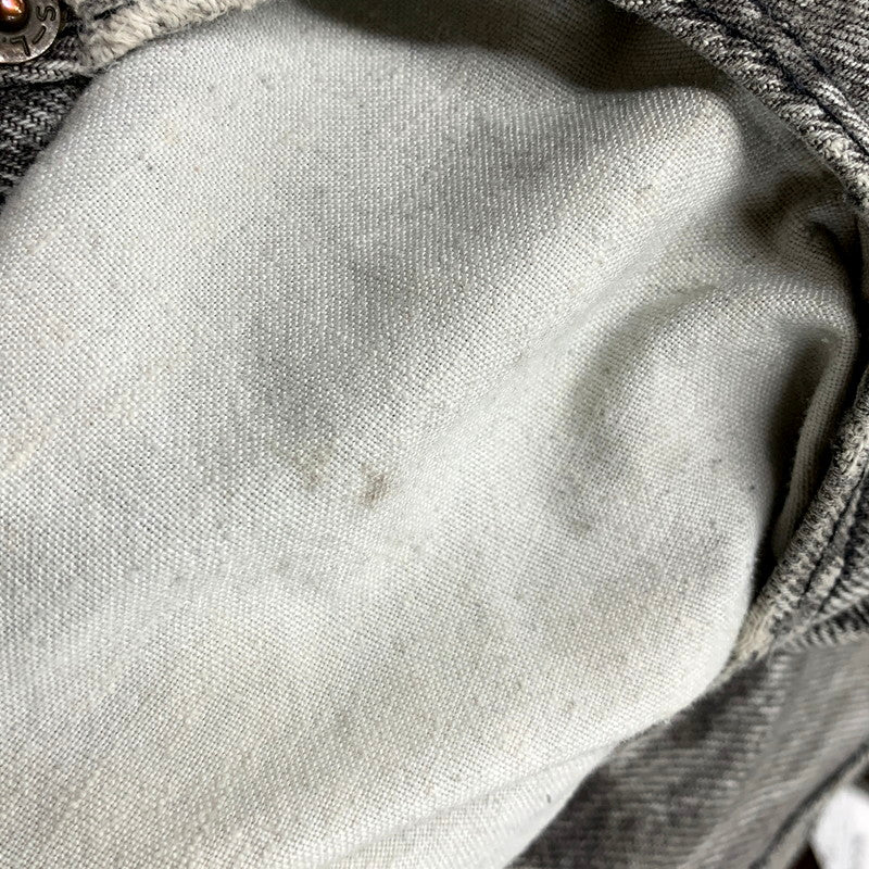 【現状渡し品】【メンズ】 Levi's リーバイス 501-0686 USA製 刻印553 501 CHEMICAL WASH BLACK DENIM PANTS ケミカルウォッシュ ブラック デニム パンツ 157-250912-rk-15-izu サイズ：36×30 カラー：グレー系 万代Net店