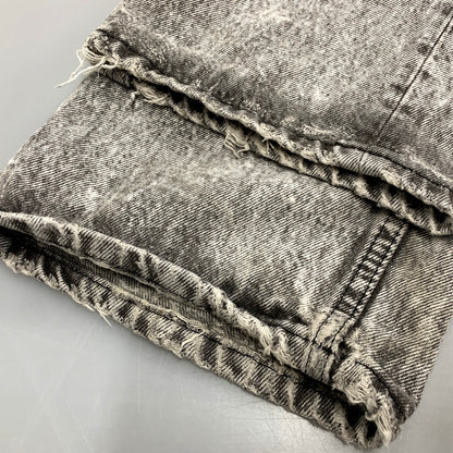 【現状渡し品】【メンズ】 Levi's リーバイス 501-0686 USA製 刻印553 501 CHEMICAL WASH BLACK DENIM PANTS ケミカルウォッシュ ブラック デニム パンツ 157-250912-rk-15-izu サイズ：36×30 カラー：グレー系 万代Net店