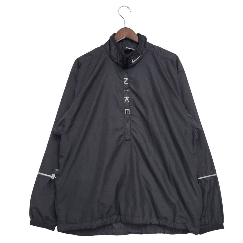 【中古品】【メンズ】 NIKE ナイキ H7-YNG 90S NYLON PULLOVER JACKET ナイロン プルオーバー ジャケット トップス アウター 146-250922-ya-03-izu サイズ：M カラー：BLACK 万代Net店