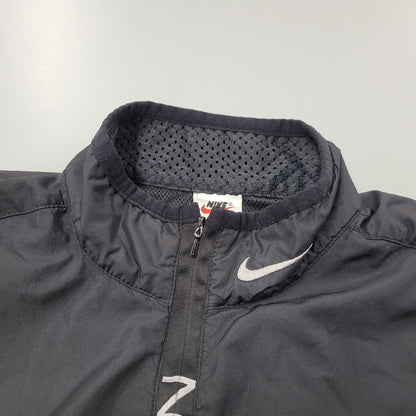 【中古品】【メンズ】 NIKE ナイキ H7-YNG 90S NYLON PULLOVER JACKET ナイロン プルオーバー ジャケット トップス アウター 146-250922-ya-03-izu サイズ：M カラー：BLACK 万代Net店
