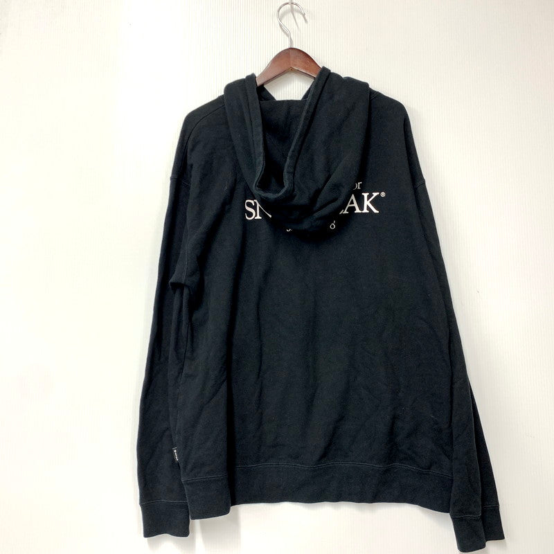 【中古品】【メンズ】 SNOW PEAK スノーピーク × JOURNAL STANDARD relume 別注 CLASSIC LOGO HOODIE JSR-SW-22AU002 クラシックロゴフーディー パーカー 144-250926-hi-06-izu サイズ：M カラー：ブラック 万代Net店