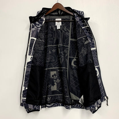 【中古品】【メンズ】 adidas アディダス GN3333 P.KYLE AOP WINDBREAKER パトリック カイル ウインドブレーカー アウター 148-250917-cs-24-izu サイズ：O カラー：ブラック/ホワイト 万代Net店
