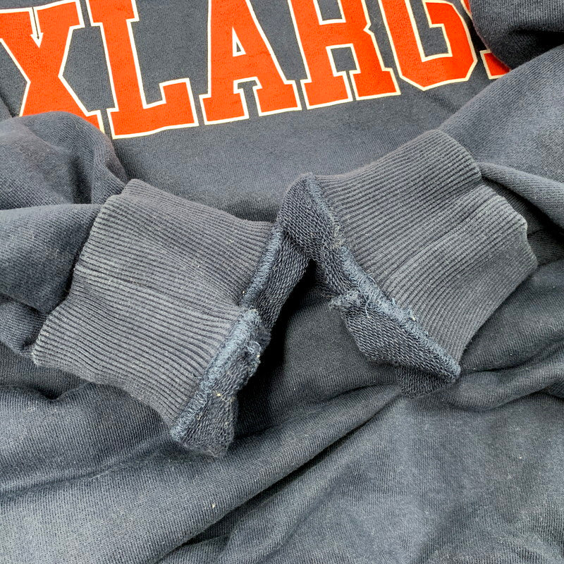 【中古品】【メンズ】 XLARGE エクストララージ 101234012020 HOCKEY HALF ZIP SWEATSHIRT ホッケー ハーフジップ スウェットシャツ トップス 長袖 142-250917-cs-20-izu サイズ：XL カラー：ネイビー 万代Net店