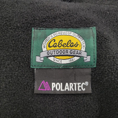 【中古品】【メンズ】 CABELA'S カベラス カナダ製 90S POLARTEC FLEECE LINER ZIP JACKET ポーラテック フリース ライナー ジップ ジャケット トップス アウター 146-250922-ya-04-izu サイズ：下記参照 カラー：GREEN 万代Net店