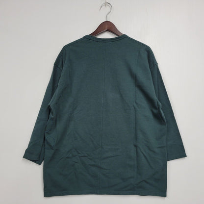 【中古品】【メンズ】 remilla レミーラ R231207 天竺カットロゴ THREE QUARTER SLEEVE T-SHIRT スリー クオーター スリーブ Tシャツ トップス 半袖 142-250921-cs-09-izu サイズ：L カラー：グリーン 万代Net店