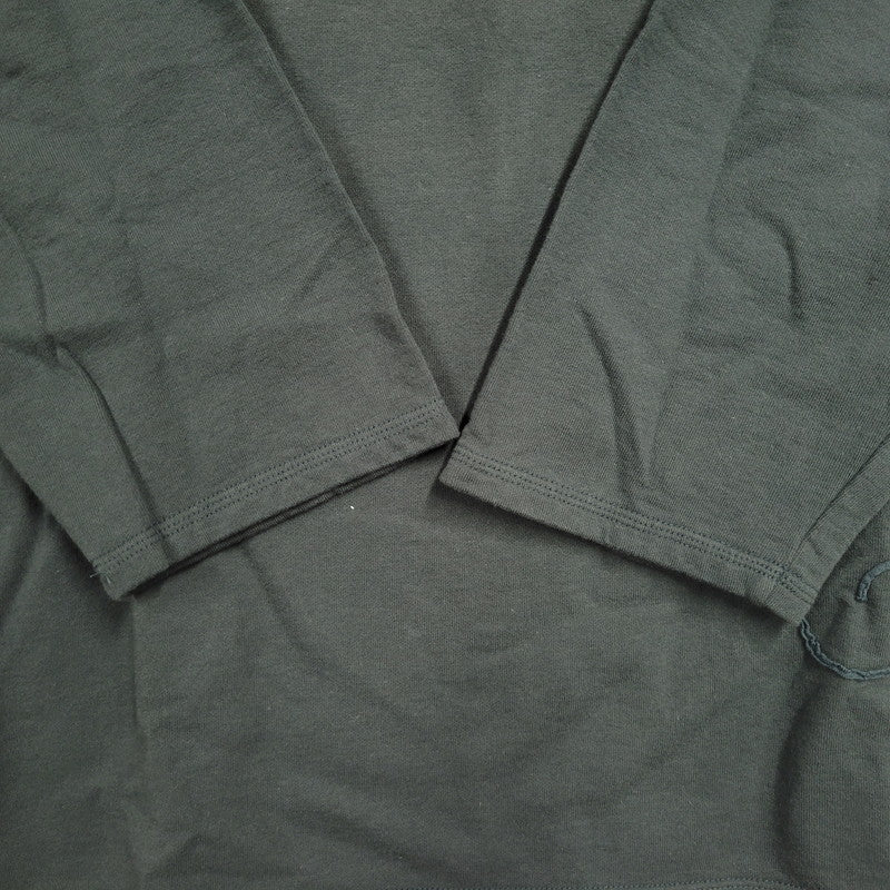 【中古品】【メンズ】 remilla レミーラ R231207 天竺カットロゴ THREE QUARTER SLEEVE T-SHIRT スリー クオーター スリーブ Tシャツ トップス 半袖 142-250921-cs-09-izu サイズ：L カラー：グリーン 万代Net店