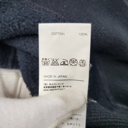 【中古品】【メンズ】 NEIGHBORHOOD ネイバーフッド FUCKING CREW NECK SWEAT SHIRT 152FPNH-CSM04S クルーネック スウェットシャツ トレーナー 長袖 トップス 142-250913-as-12-izu サイズ：L カラー：ブラック 万代Net店