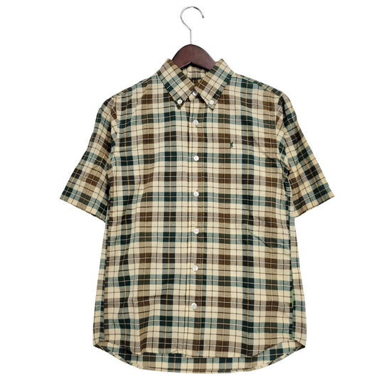 【中古品】【メンズ】 GOOD ENOUGH グッド イナフ 白タグ 00S COTTON CHECK SS SHIRT 2000年代 コットン チェック ショートスリーブ シャツ トップス 半袖 168-250921-cs-12-izu サイズ：XS カラー：マルチ 万代Net店