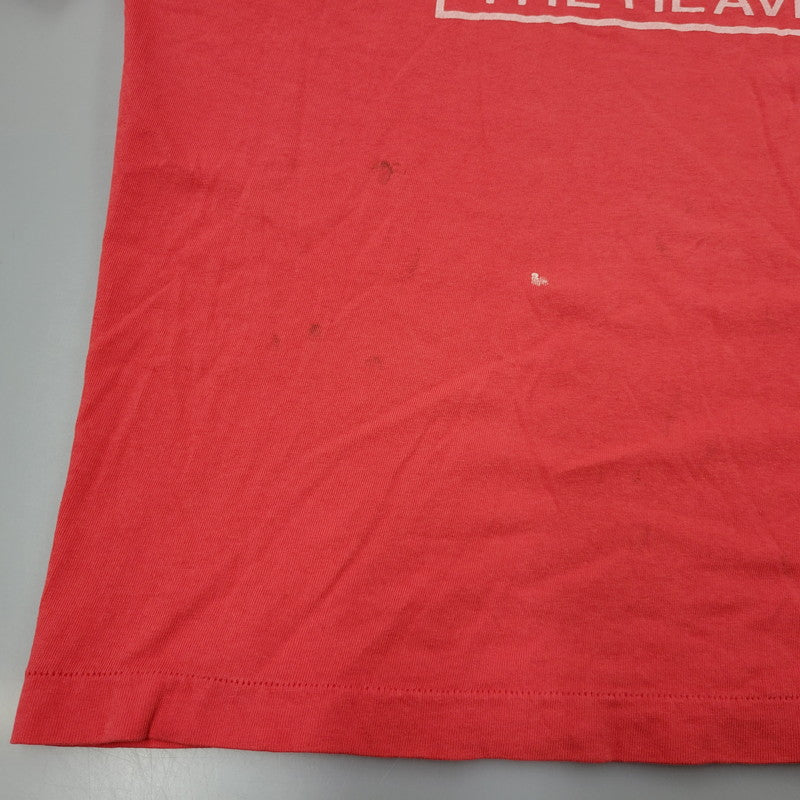 【中古品】【メンズ】 SAINT MICHAEL セントマイケル SS TEE ERUPTING SM-HR8-0000-028 ショートスリーブ Tシャツ 半袖 トップス 142-250913-as-10-izu サイズ：XXL カラー：ピンクレッド 万代Net店