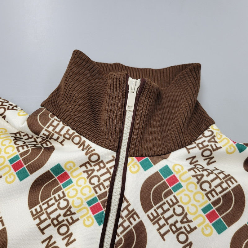 【中古品】【メンズ】 × THE NORTH FACE ザ・ノースフェイス WEB PRINT TECHNICAL JERSEY JACKET 651321 ウェブ プリント テクニカル ジャージー ジャケット 141-250914-as-24-izu サイズ：XS カラー：マルチカラー 万代Net店