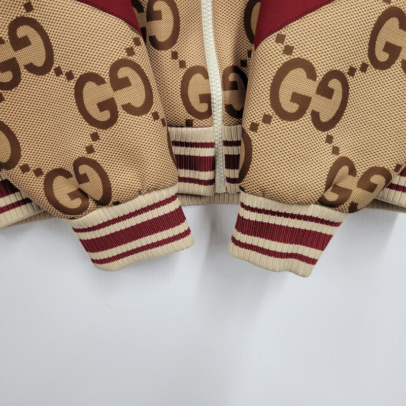 【中古品】【メンズ】 JUMBO GG COLOR BLOCK TRACK JACKET 693022 ジャンボGG カラー ブロック トラックジャケット 141-250914-as-25-izu サイズ：XS カラー：マルチカラー 万代Net店
