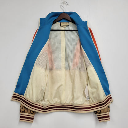【中古品】【メンズ】 JUMBO GG COLOR BLOCK TRACK JACKET 693022 ジャンボGG カラー ブロック トラックジャケット 141-250914-as-25-izu サイズ：XS カラー：マルチカラー 万代Net店