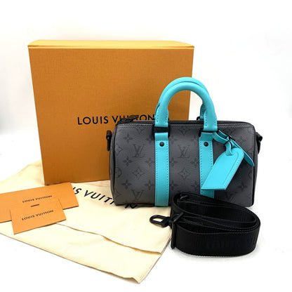 【中古品】【メンズ/レディース】 LOUIS VUITTON ルイ・ヴィトン M11645 モノグラム エクリプス リバース キーポル バンドリエール ボストンバッグ カバン 鞄 179-250913-as-26-izu カラー：グレー 万代Net店