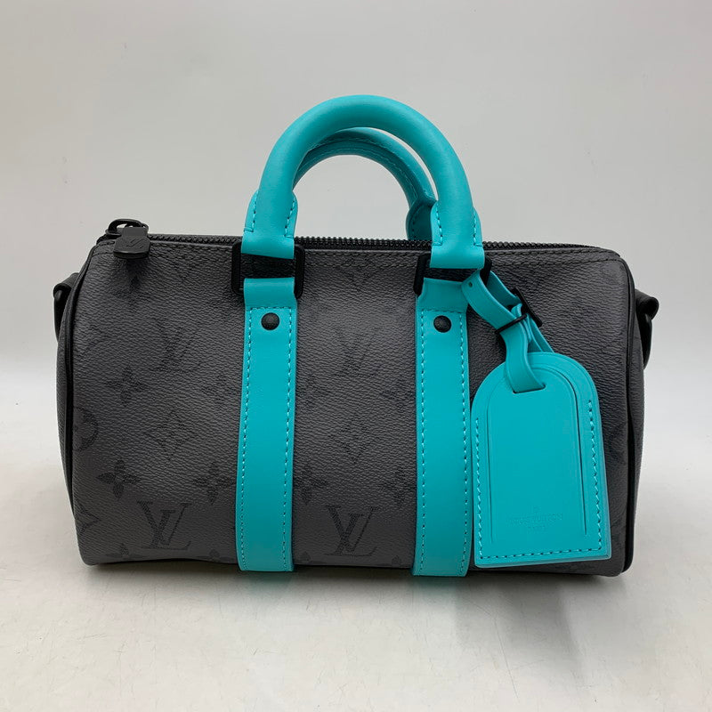 【中古品】【メンズ/レディース】 LOUIS VUITTON ルイ・ヴィトン M11645 モノグラム エクリプス リバース キーポル バンドリエール ボストンバッグ カバン 鞄 179-250913-as-26-izu カラー：グレー 万代Net店