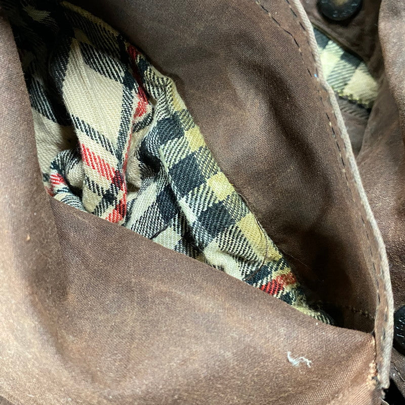 【現状渡し品】【メンズ】 ELITE CLASSIC エリート クラシック OILED JACKET オイルドジャケット アウター 146-250913-as-19-izu サイズ：M カラー：ブラウン 万代Net店