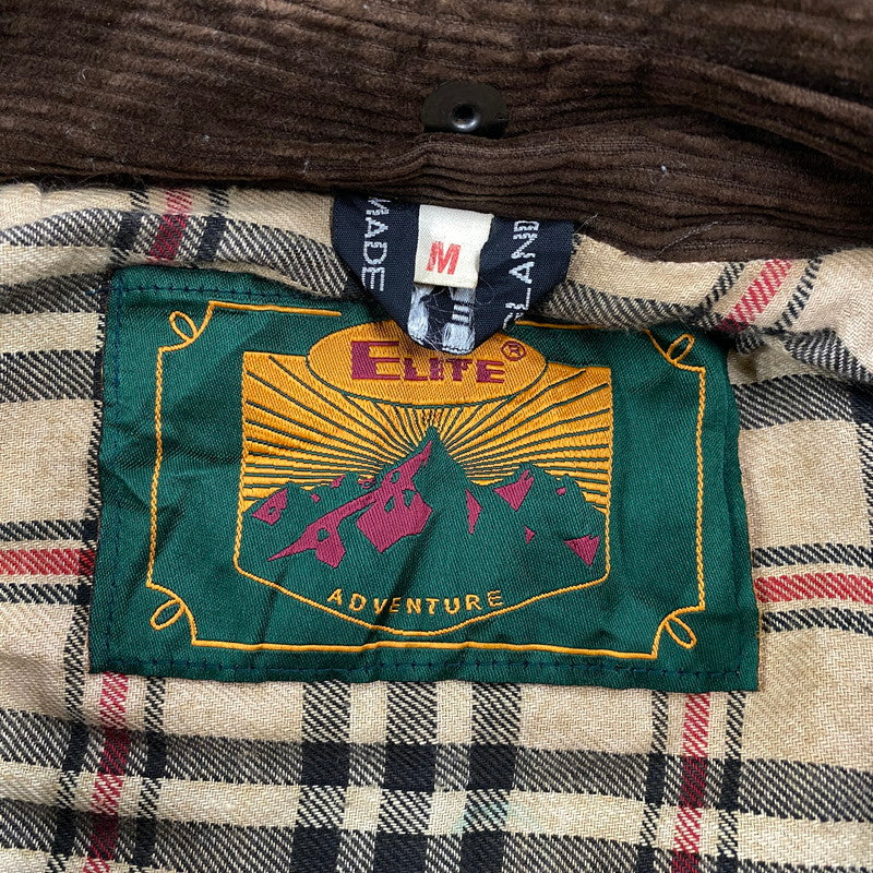 【現状渡し品】【メンズ】 ELITE CLASSIC エリート クラシック OILED JACKET オイルドジャケット アウター 146-250913-as-19-izu サイズ：M カラー：ブラウン 万代Net店