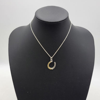 【中古品】【メンズ】 SAAD サード K24GP SV925 コンビ HORSESHOE PENDANT TOP ホースシュー ペンダントトップ アクセサリー 191-250926-hi-26-izu カラー：ゴールド/シルバー 万代Net店