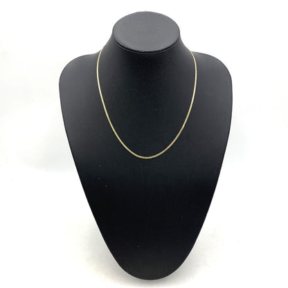 【中古品】【メンズ/レディース】 SAAD サード スネークフラットゴールドプレートチェーン ネックレス アクセサリー 191-250913-as-28-izu カラー：ゴールド 万代Net店