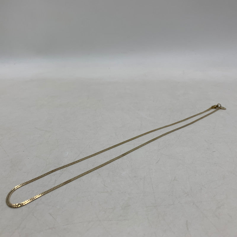 【中古品】【メンズ/レディース】 SAAD サード スネークフラットゴールドプレートチェーン ネックレス アクセサリー 191-250913-as-28-izu カラー：ゴールド 万代Net店