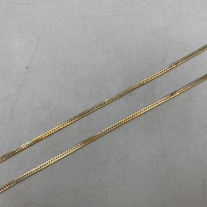 【中古品】【メンズ/レディース】 SAAD サード スネークフラットゴールドプレートチェーン ネックレス アクセサリー 191-250913-as-28-izu カラー：ゴールド 万代Net店