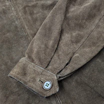 【中古品】【メンズ】 OLD GAP オールド ギャップ ZIP UP SUEDE LEATHER JACKET ジップアップ スエード レザー ジャケット 中国製 アウター 146-250914-as-23-izu サイズ：L カラー：ブラウン 万代Net店