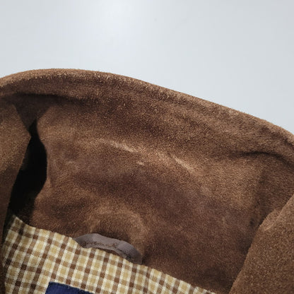 【中古品】【メンズ】 OLD GAP オールド ギャップ ZIP UP SUEDE LEATHER JACKET ジップアップ スエード レザー ジャケット 中国製 アウター 146-250914-as-23-izu サイズ：L カラー：ブラウン 万代Net店