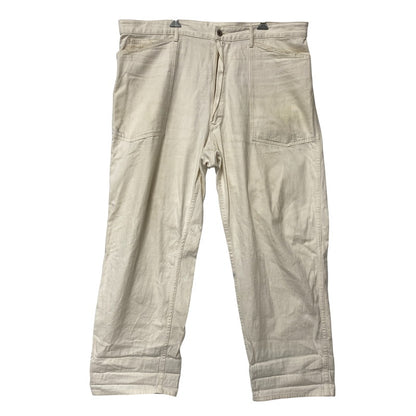 【中古品】【メンズ】 KAPTAIN SUNSHINE キャプテンサンシャイン 35 BUCKLEBACK BAKER PANTS KS22FPT17 バックルバック ベイカーパンツ ボトムス 151-250913-as-23-izu サイズ：42 カラー：ホワイト 万代Net店