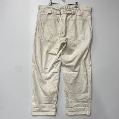 【中古品】【メンズ】 KAPTAIN SUNSHINE キャプテンサンシャイン 35 BUCKLEBACK BAKER PANTS KS22FPT17 バックルバック ベイカーパンツ ボトムス 151-250913-as-23-izu サイズ：42 カラー：ホワイト 万代Net店