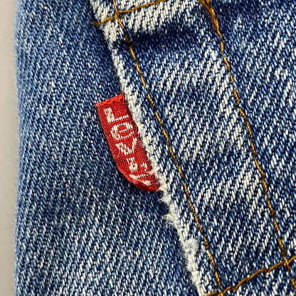 【中古品】【メンズ】 501 DENIM PANTS デニムパンツ 刻印524 スモールE ジーンズ ボトムス 157-250913-as-24-izu サイズ：28×34 カラー：インディゴ 万代Net店