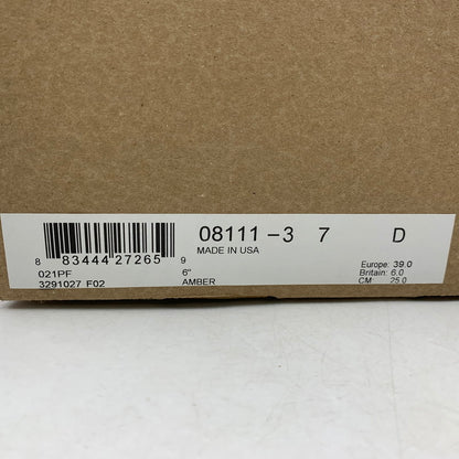 【中古品】【メンズ/レディース】 RED WING レッドウィング IRON RANGER 8111 アイアンレンジャー USA製 刺繍羽タグ ブーツ シューズ 靴 164-250913-as-30-izu サイズ：25cm カラー：ブラウン 万代Net店